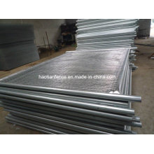 40mm Od. Paneles de valla de temperatura galvanizados de servicio pesado